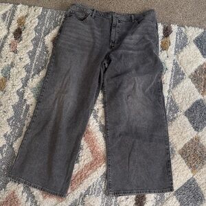 Scoop Baggy Wide-leg Jeans